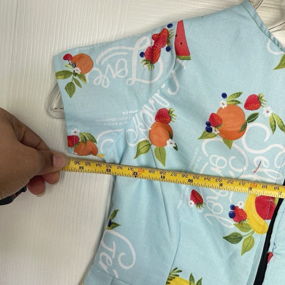 NEW Girls Dress Shorts Sleeves Dress 4T multifruit print - Picture 11 of 14